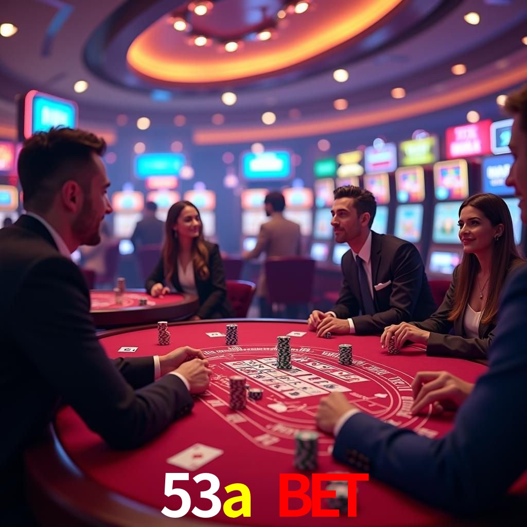 A Experiência Imersiva dos Cassinos Ao Vivo no 53a bet